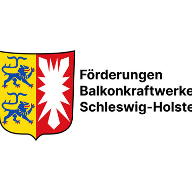 Förderinitiativen für Balkonkraftwerke in Schleswig-Holstein