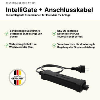 Solarnative Mikrowechselrichter Balcony Set (für 2 Module)